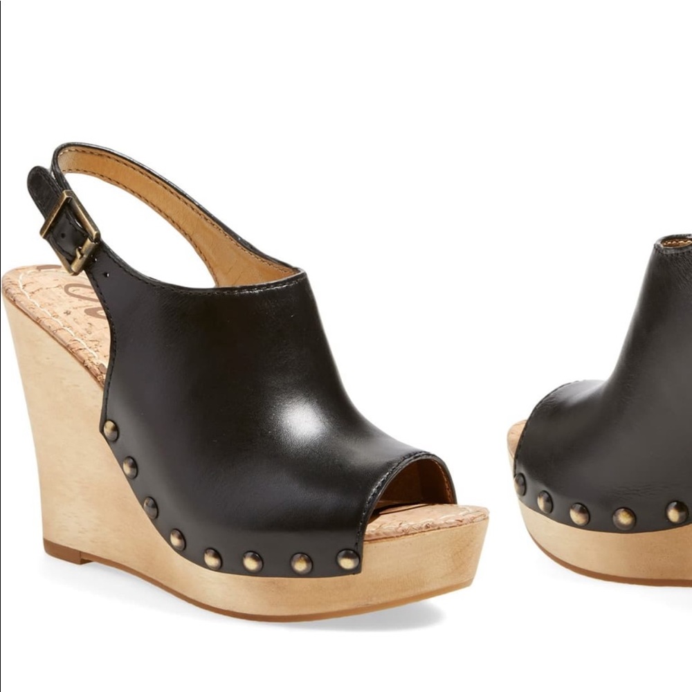 Sam Edelman RARE Camila wedge sandal sz 7.5